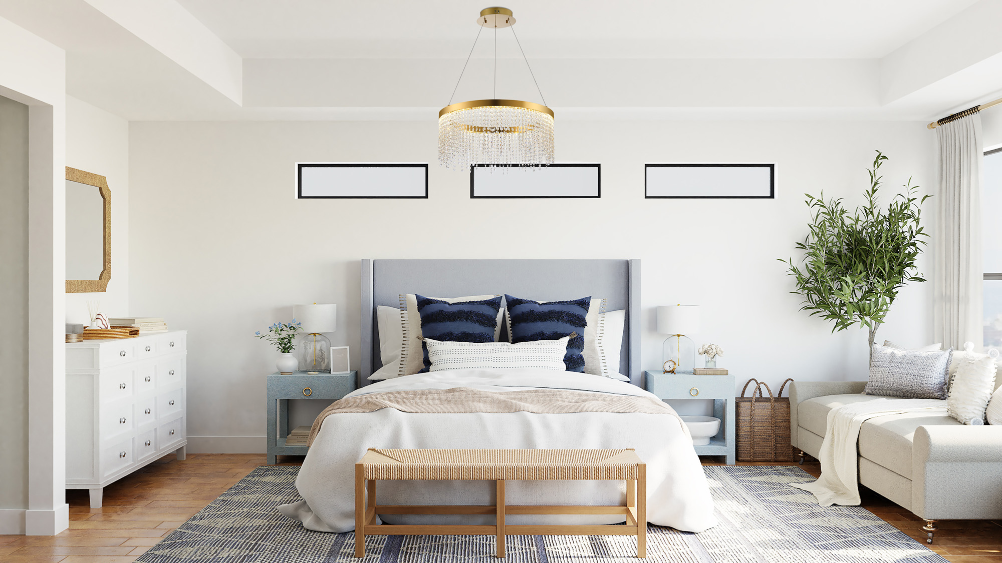 Bano Polished Chrome Crystal Ceiling Lights Diyas Ringed & Square Crystal Fittings Bano Polished Chrome Crystal Ceiling Lights Diyas Ringed & Square Crystal Fittings